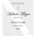 Hubert Meyer Pinot Noir 2010 Front Label
