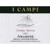 I Campi Amarone della Valpolicella Campo Marna Cinquecento 2003 Front Label