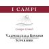 I Campi Valpolicella Ripasso Superiore Campo Ciotoli 2010 Front Label