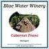 Blue Water Winery and Vineyard Cabernet Franc 2012 Front Label