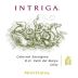 Intriga Cabernet Sauvignon 2012 Front Label