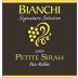 Bianchi Vineyards Signature Petite Sirah 2009 Front Label