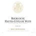 Jean Bouchard Bourgogne Hautes-Cotes de Nuits 2012 Front Label
