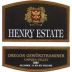 Henry Estate Gewurztraminer 1998 Front Label