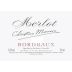 Jean Pierre Moueix Vins Christian Moueix Merlot 2012 Front Label