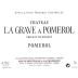 Jean Pierre Moueix Vins Pomerol Chateau La Grave Trignant de Boisset 2011 Front Label