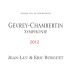 Jean-Luc & Eric Burguet Gevrey-Chambertin Symphonie 2012 Front Label