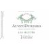 Jean-Marc Vincent Auxey-Duresses Blanc Les Hautes 2014 Front Label