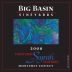 Big Basin Coastview Vineyard Syrah 2008 Front Label