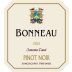 Bonneau Wines Sangiacomo Vineyards Pinot Noir 2012 Front Label
