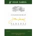 Joan Sarda Chardonnay 2013 Front Label