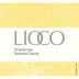 Lioco Sonoma County Chardonnay 2016 Front Label