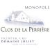 Domaine Joliet Clos de la Perriere Premier Cru monopole 2012 Front Label