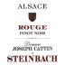 Joseph Cattin Steinbach Pinot Noir 2011 Front Label