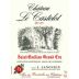 Joseph Janoueix Saint-Emilion Chateau Le Castelot Grand Cru 2010 Front Label