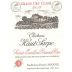 Joseph Janoueix St Emilion Chateau Haut Sarpe Grand Cru 2012 Front Label