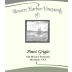 Bowers Harbor Vineyards Pinot Grigio 2014 Front Label