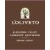 Brack Mountain Wine Company L'Oliveto Cabernet Sauvignon 2012 Front Label