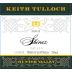 Keith Tulloch Wines Shiraz 2012 Front Label