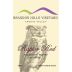 Brandon Hills Vineyard Raptor Red 2008 Front Label