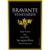 Bravante Vineyards Estate Sauvignon Blanc 2010 Front Label