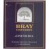 Bray Vineyards Zinfandel 2013 Front Label
