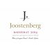 Joostenberg Bakermat 2004 Front Label