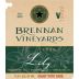 Brennan Vineyards Lily 2012 Front Label