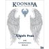 Koonara Wines Angel's Peak Shiraz 2010 Front Label