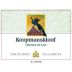 Koopmanskloof Wingerde Chenin Blanc 2011 Front Label