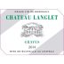 Kressmann Chateau Langlet Blanc 2014 Front Label