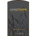 LangeTwins Zinfandel 2014 Front Label