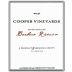 Cooper Vineyards Estate Riserva Barbera 2012 Front Label