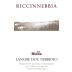 Weingut Landgraf Langhe Riccinnebbia Nebbiolo 2013 Front Label
