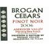 Brogan Cellars Pinot Noir 2006 Front Label