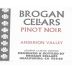 Brogan Cellars Pinot Noir 2005 Front Label