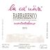 Chateau Macchore Barbaresco Montestefano 2013 Front Label