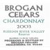 Brogan Cellars Reserve Chardonnay 2003 Front Label