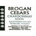 Brogan Cellars Stuhlmuller Vineyard Chardonnay 2005 Front Label
