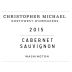 Christopher Michael Cabernet Sauvignon 2015 Front Label