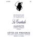 La Courtade Cotes de Provence Rouge 2015 Front Label