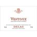 Delas Ventoux 2015 Front Label