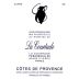 La Courtade Cotes de Provence Blanc 2012 Front Label