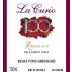 La Curio Wines Bush Vine Reserve Grenache 2009 Front Label