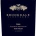 Brookdale Vineyards Cabernet Sauvignon 2002 Front Label