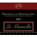 La Mannella Brunello di Montalcino 2007 Front Label