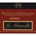La Mannella Brunello di Montalcino Riserva 2010 Front Label
