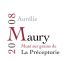 La Preceptorie Maury Aurelie 2008 Front Label
