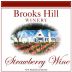 Brooks Hill Winery Strawberry Front Label
