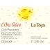 La Tosa Colli Piacentini L'Ora Felice Malvasia Passito 2011 Front Label
